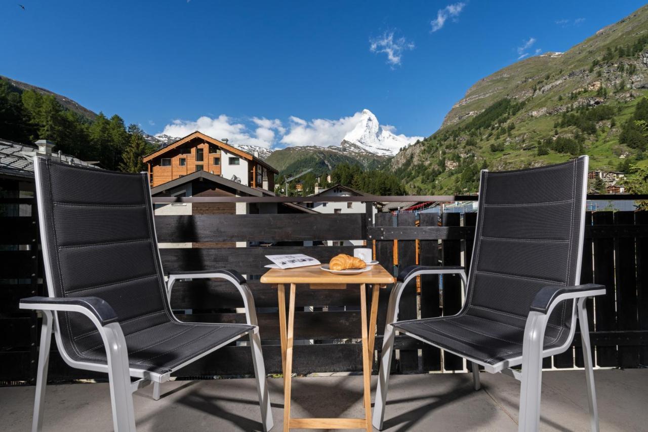 Mountain Apartments Zermatt Studio Nr 4 ภายนอก รูปภาพ
